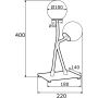 Lampa stołowa 892 Argon Faron zdj.2