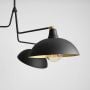 Lampa podsufitowa 3x15 W czarna 1036E1 Aldex Escape zdj.2