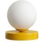 Lampa stołowa 1x10 W żółta 1076B14S Aldex Ball zdj.1