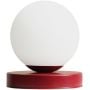 Lampa stołowa 1x10 W czerwona 1076B15S Aldex Ball zdj.1