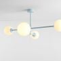 Lampa podsufitowa 4x10 W niebieska 1080PLL29 Aldex Pinne zdj.4