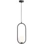 Lampa wisząca 1x40 W czarna 1086G1 Aldex Riva zdj.1