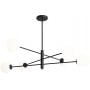 Lampa podsufitowa 6x10 W czarna 1090PLK1 Aldex Homme zdj.1