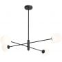 Lampa podsufitowa 4x10 W czarna 1090PLL1 Aldex Homme zdj.1