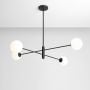 Lampa podsufitowa 4x10 W czarna 1090PLL1 Aldex Homme zdj.3