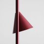 Lampa stojąca 2x15 W czerwona 1108A152 Aldex Form zdj.3