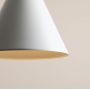 Lampa wisząca 1x15 W biała 1108G Aldex Form zdj.3