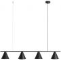 Lampa wisząca 4x15 W czarna 1108L1 Aldex Form zdj.1