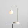 Lampa stołowa 1x10 W kremowa 1116B9 Aldex Una zdj.2
