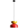 Lampa wisząca 1x15 W czerwona-żółta 1132G1914C Aldex Tula zdj.1