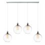 Lampa wisząca chrom LA035CL4chrommax Altavola Design New York Loft zdj.1