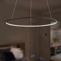 Lampa wisząca LA073P80in4k43Wblack Altavola Design Ledowe Okręgi zdj.4