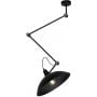 Lampa podsufitowa 1x15 W czarna 808PLG1 Aldex Melos zdj.1
