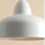 Lampa wisząca 1x15 W biała 946G Aldex Como zdj.3