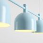 Lampa wisząca 3x15 W niebieska 976E29 Aldex Beryl zdj.3