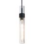Lampa wisząca 1x6 W czarna-przezroczysta LA013P Altavola Design Pure zdj.1