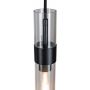 Lampa wisząca 1x6 W czarna-przezroczysta LA013P Altavola Design Pure zdj.3