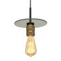 Lampa wisząca 1x60 W złota LA017Pgold Altavola Design Techno Loft zdj.1