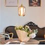 Lampa wisząca 1x6 W złota-bursztynowa LA019Pamber Altavola Design Polar zdj.4