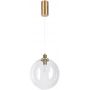 Lampa wisząca 1x6 W przezroczysta-złota LA019Pclear Altavola Design Polar zdj.1