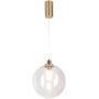 Lampa wisząca 1x6 W przezroczysta-złota LA019Pclear Altavola Design Polar zdj.2