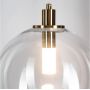 Lampa wisząca 1x6 W przezroczysta-złota LA019Pclear Altavola Design Polar zdj.5