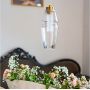 Lampa wisząca 1x6 W przezroczysta-złota LA025Pclear Altavola Design Opal zdj.4