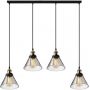 Lampa wisząca 4x40 W mosiądz-przydymiona LA034CL4smoky Altavola Design New York Loft zdj.1