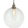 Lampa wisząca 1x40 W mosiądz-przezroczysta LA035PMAX Altavola Design New York Loft zdj.1