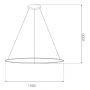 Lampa wisząca 1x57 W srebrna LA073CO150in3ksilverdimm Altavola Design Led Shape zdj.2