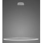 Lampa wisząca 1x38 W srebrna LA073P100in4ksilver Altavola Design Led Shape zdj.1