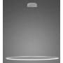 Lampa wisząca 1x38 W srebrna LA073P100in4ksilverDali Altavola Design Led Shape zdj.1
