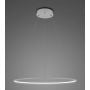 Lampa wisząca 1x15 W srebrna LA073P40in4ksilver Altavola Design Led Shape zdj.1