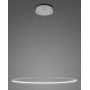 Lampa wisząca 1x15 W srebrna LA073P40in4ksilverdimm Altavola Design Led Shape zdj.1