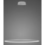 Lampa wisząca 1x30 W srebrna LA073P80in3ksilver Altavola Design Led Shape zdj.1