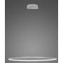 Lampa wisząca 1x48 W srebrna LA073P80in3ksilverDali Altavola Design Led Shape zdj.1