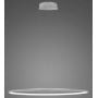 Lampa wisząca 1x30 W srebrna LA073P80in3ksilverdimm Altavola Design Led Shape zdj.1