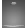 Lampa wisząca 1x23 W srebrna LA073P80in4ksilverDali Altavola Design Led Shape zdj.1