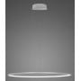 Lampa wisząca 1x30 W srebrna LA073P80in4ksilverdimm Altavola Design Led Shape zdj.1