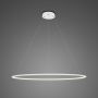 Lampa wisząca 1x55 W biała LA073P100in3kwhite Altavola Design Ledowe Okręgi zdj.1