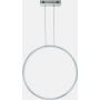 Lampa wisząca 1x15 W srebrna LA073X100in4ksilverDali Altavola Design Led Shape zdj.1