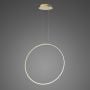 Lampa wisząca 1x30 W złota LA073X80in4kgolddimm Altavola Design Ledowe Okręgi zdj.1