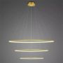 Lampa wisząca 3x W złota LA075P150in3kgoldDali Altavola Design Ledowe Okręgi zdj.1