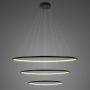 Lampa wisząca 3x99 W czarny LA075P80in3kblack Altavola Design Ledowe Okręgi zdj.3