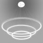 Lampa wisząca 3x99 W biały LA075P80in3kwhite Altavola Design Ledowe Okręgi zdj.3