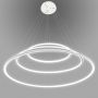 Lampa wisząca 3x99 W biały LA075P80in3kwhite Altavola Design Ledowe Okręgi zdj.4