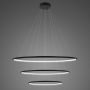 Lampa wisząca 3x99 W czarny LA075P80in4kblack Altavola Design Ledowe Okręgi zdj.2