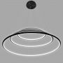 Lampa wisząca 3x99 W czarny LA075P80in4kblack Altavola Design Ledowe Okręgi zdj.3