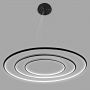Lampa wisząca 3x99 W czarny LA075P80in4kblack Altavola Design Ledowe Okręgi zdj.5