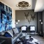 Lampa podsufitowa powyżej 6x86 W czarny LA078CE7out3kblack Altavola Design Ledowe Okręgi zdj.3